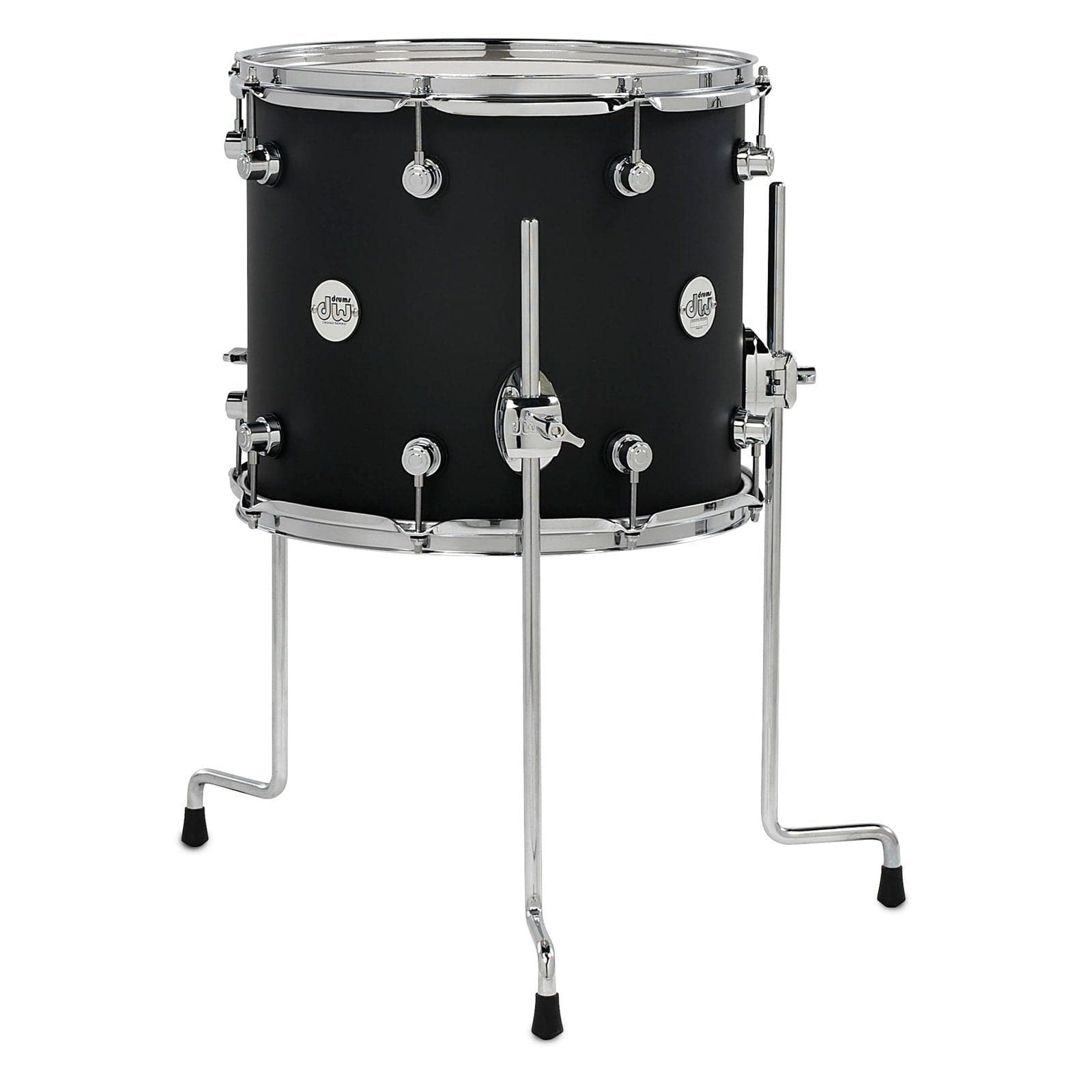DW Design 14x12 Floor Tom - Black Satin
