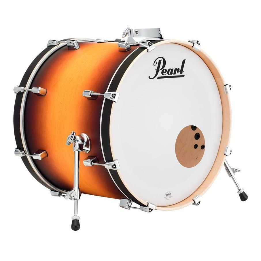 Pearl Decade Maple 18x14 Bass Drum with mount - Classic Satin Amburst
