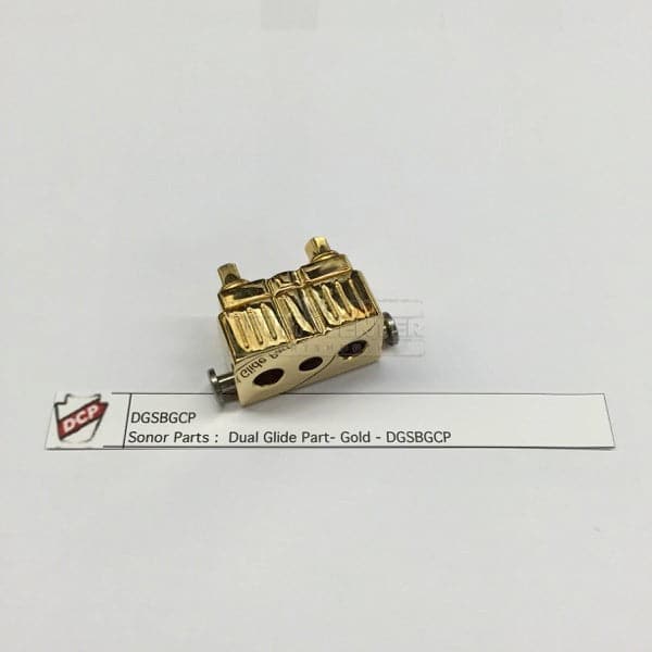 Sonor DGSBGCP Dual Glide Detachable Clamp, Butt Side Gold