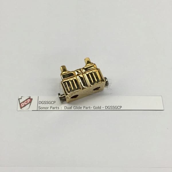 Sonor DGSSGCP Dual Glide Detachable Clamp, Strainer Side Gold