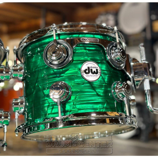 DW Collectors Maple VLT 333 5pc Drum Set Emerald Onyx