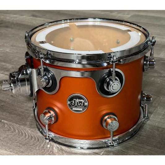Used DW Performance Series Tom 10x8 Hard Satin American Rust