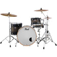 Pearl Decade Maple 3pc Drum Set Satin Black Burst