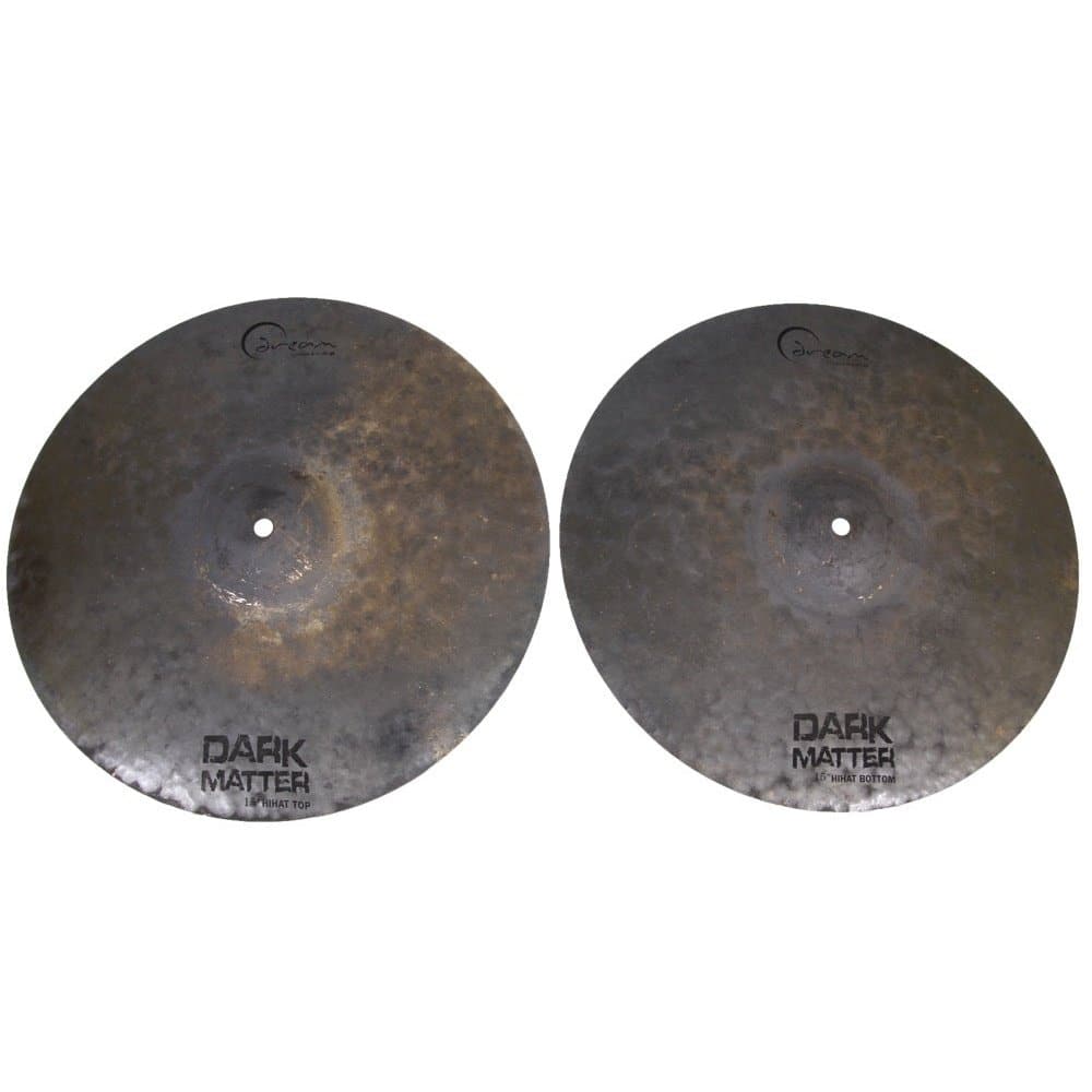 Dream Dark Matter Hi Hat Cymbals 15" 1312/1472 grams