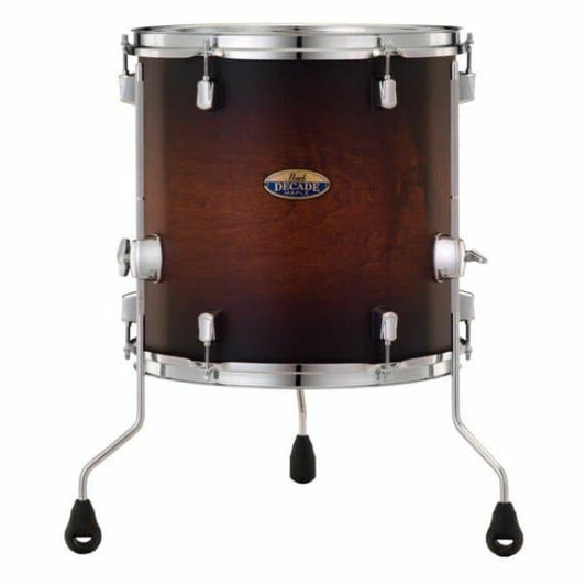 Pearl Decade Maple 18x16 Floor Tom - Classic Satin Brown Burst