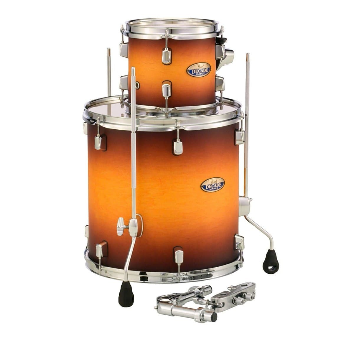Pearl Decade Maple 2pc Add-On Tom Pack 8"/14" Classic Satin Amburst