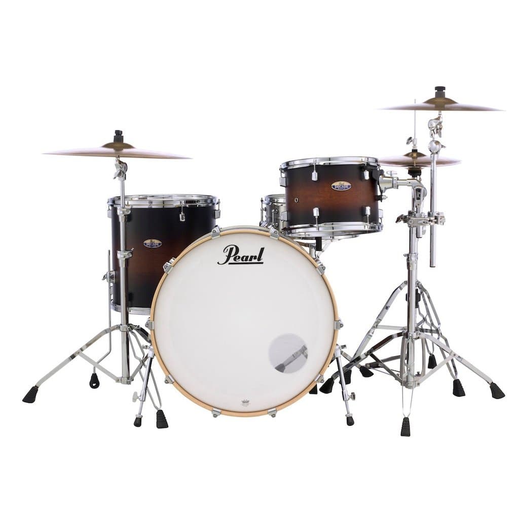Pearl Decade Maple 3 - pc. Drum Set - Satin Brown Burst