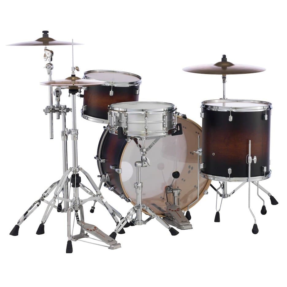 Pearl Decade Maple 3 - pc. Drum Set - Satin Brown Burst