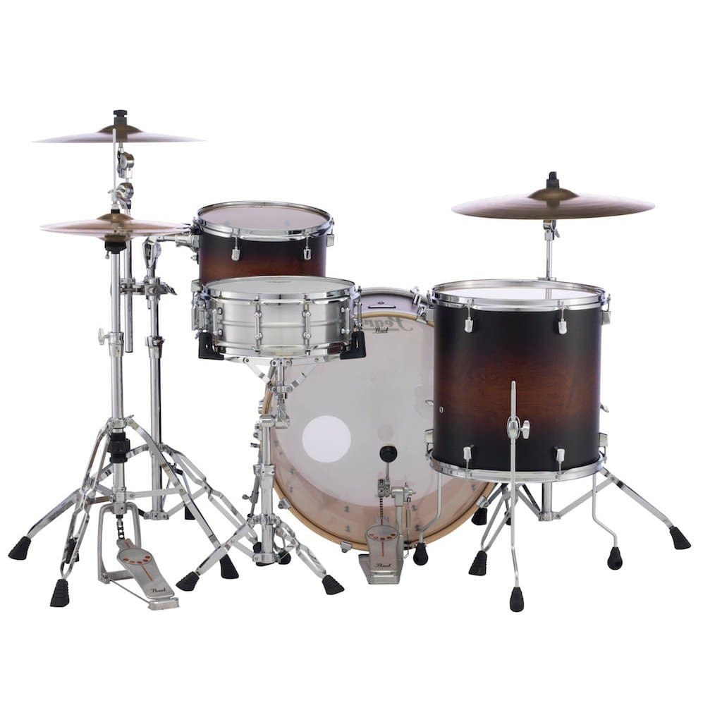 Pearl Decade Maple 3 - pc. Drum Set - Satin Brown Burst
