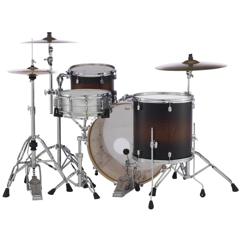 Pearl Decade Maple 3 - pc. Drum Set - Satin Brown Burst