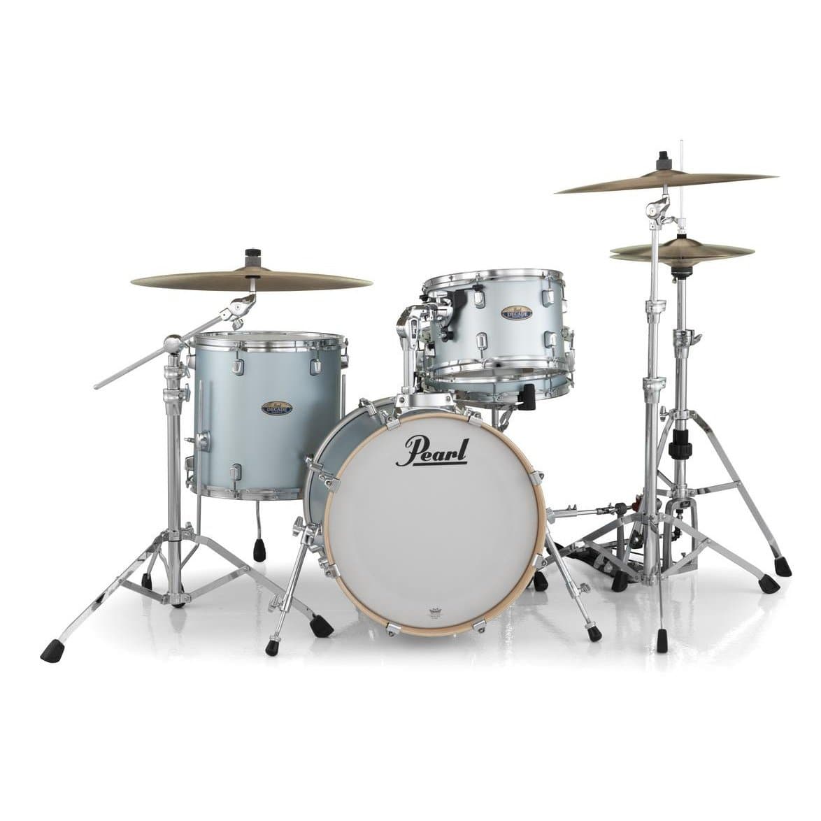 Pearl Decade Maple 4pc Bop Drum Set Blue Mirage