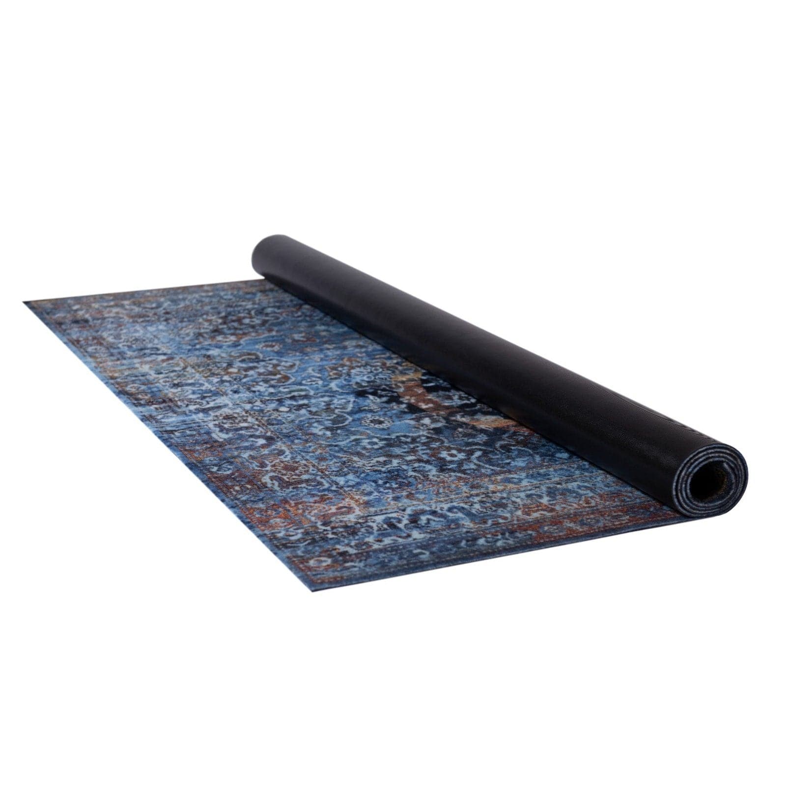 DRUMnBASE Vintage Persian Style Drum Rug 6' x 5.25' Bonzo