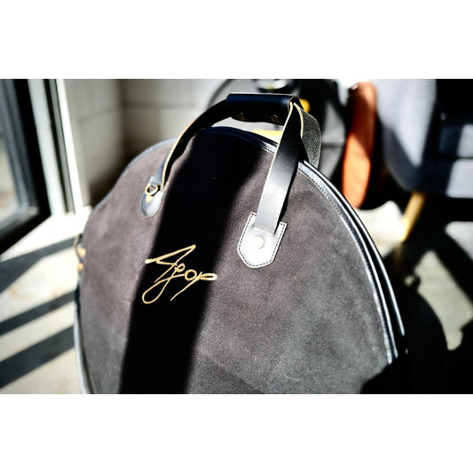 Istanbul Agop Waxed Canvas Leather Cymbal Bag 20"