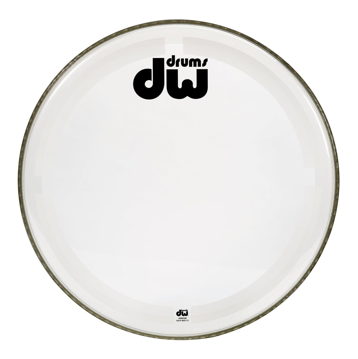 DW Drum Heads : 16 Inch Coated Clear Bass Drum Head