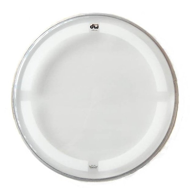 DW Drum Heads : 18 Inch Coated Clear Drum Head