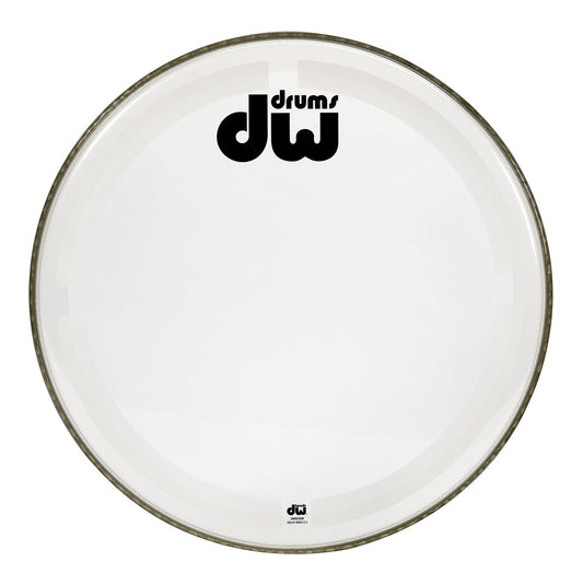 DW Drum Heads : 28 Inch Coated Clear Bass Drum Head