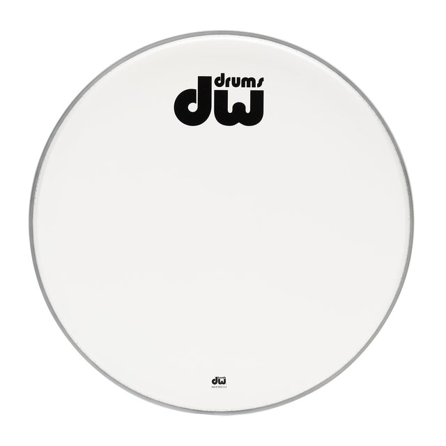 DW Drum Heads : 20In Texture Coated Bass Drum Logo Head
