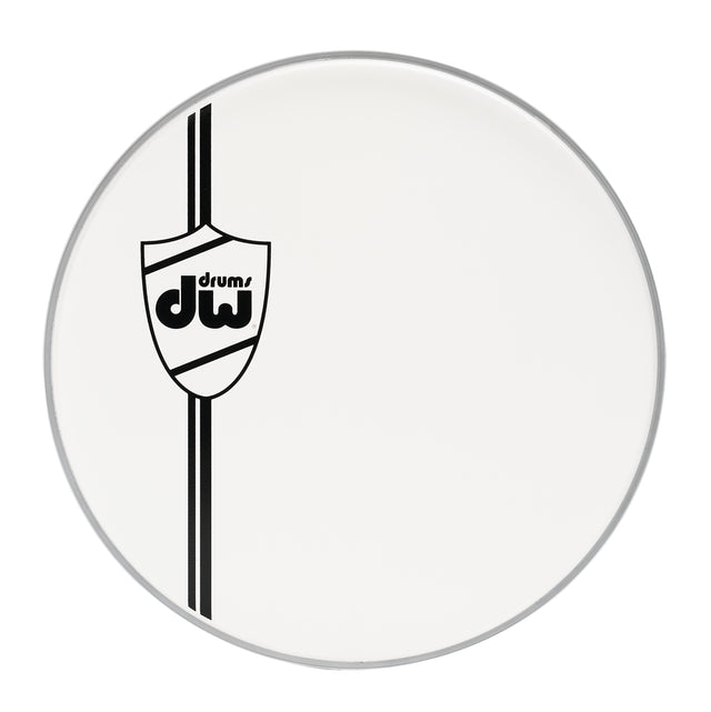 DW Drum Heads : Coated Wht Bass Drum Head, Classic 24In