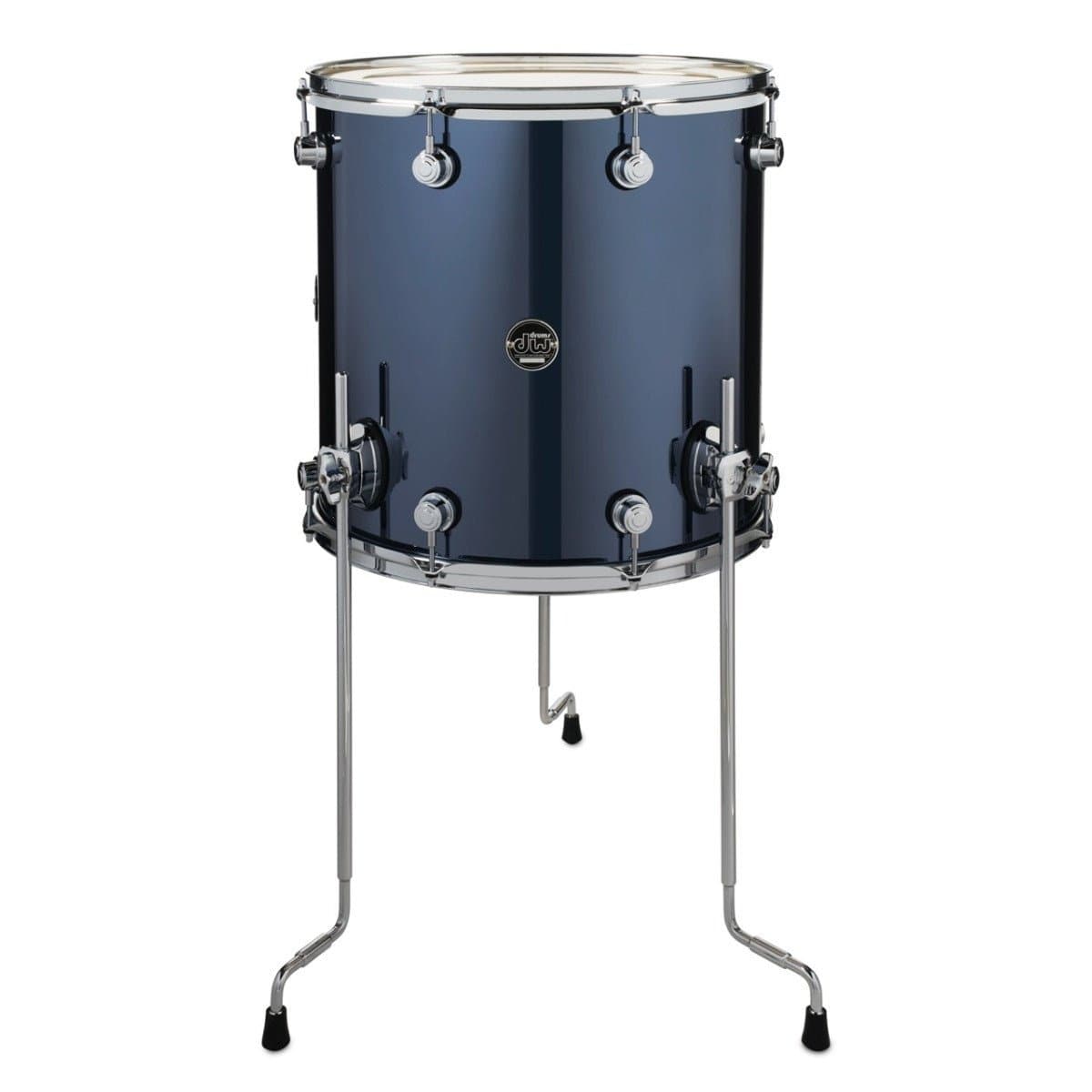 DW Performance Series Finishply Floor Tom 16x16 Chrome Shadow