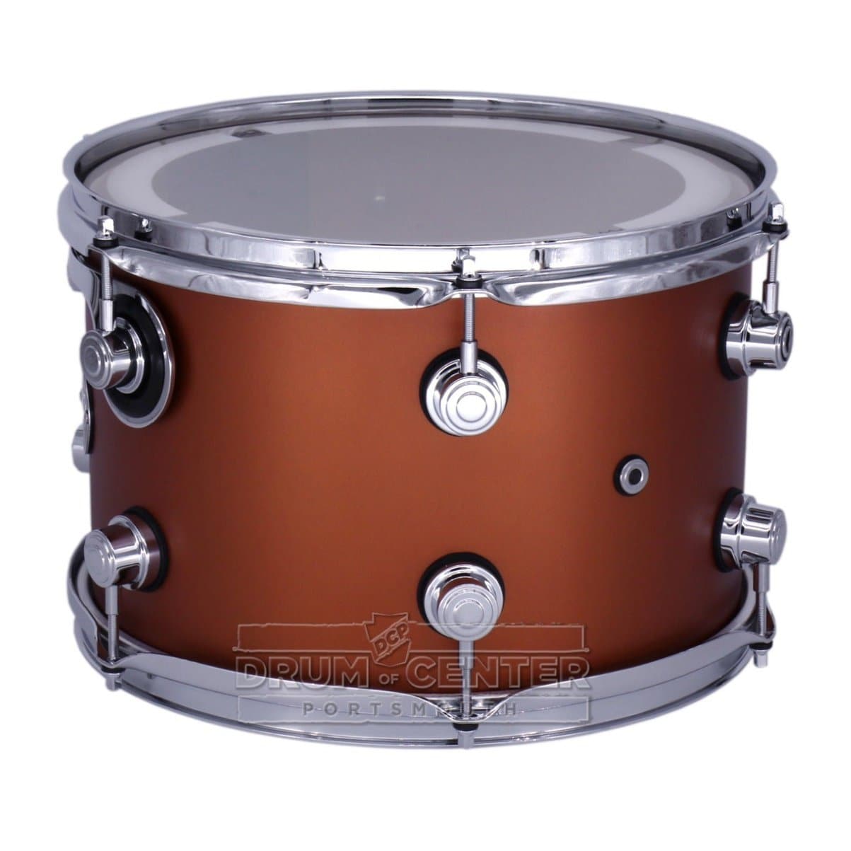 DW Performance Rack Tom 12x8 Hard Satin American Rust