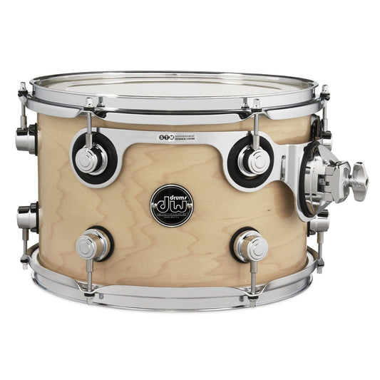 DW Performance Rack Tom 12x8 Natural Lacquer
