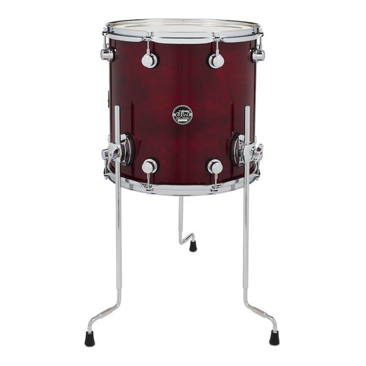 DW Performance Floor Tom 14x14 Cherry Stain
