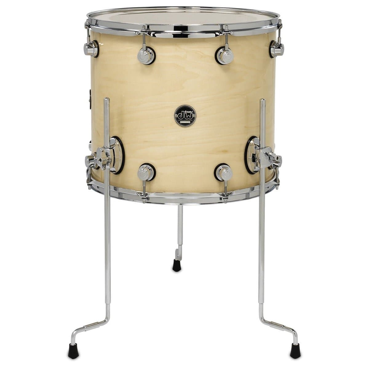 DW Performance Floor Tom 16x14 Natural Lacquer