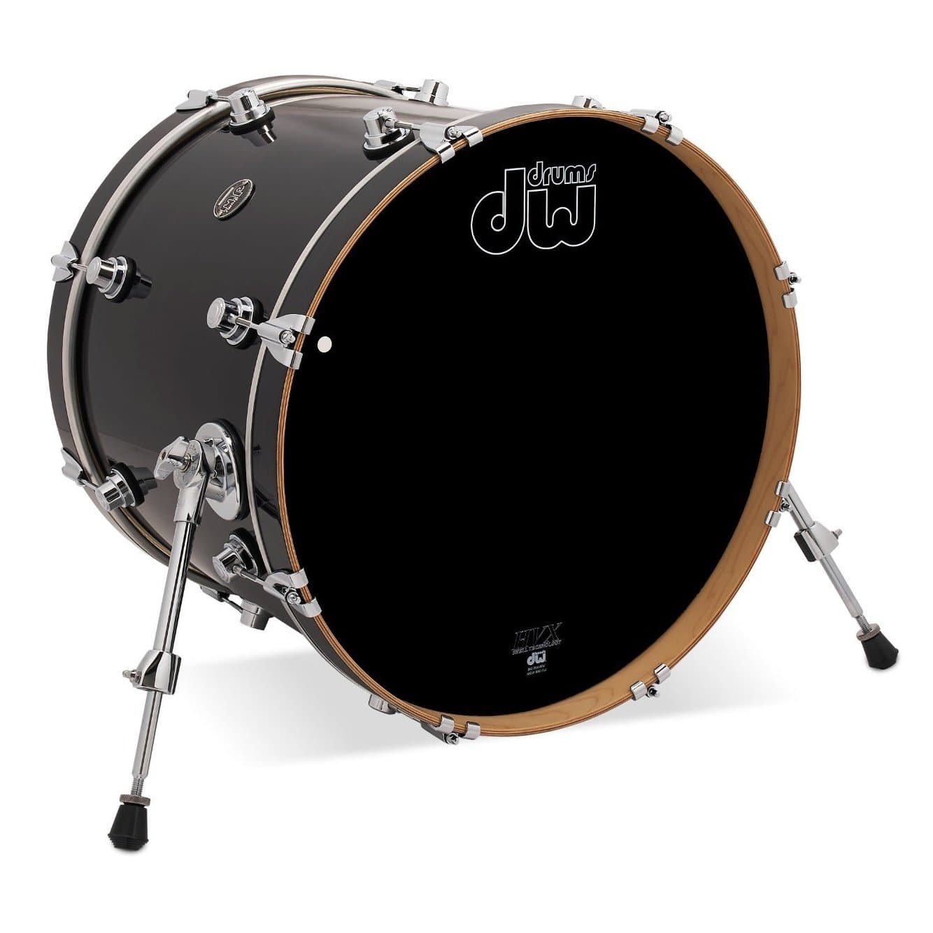 DW Performance Bass Drum 18x14 Ebony Stain