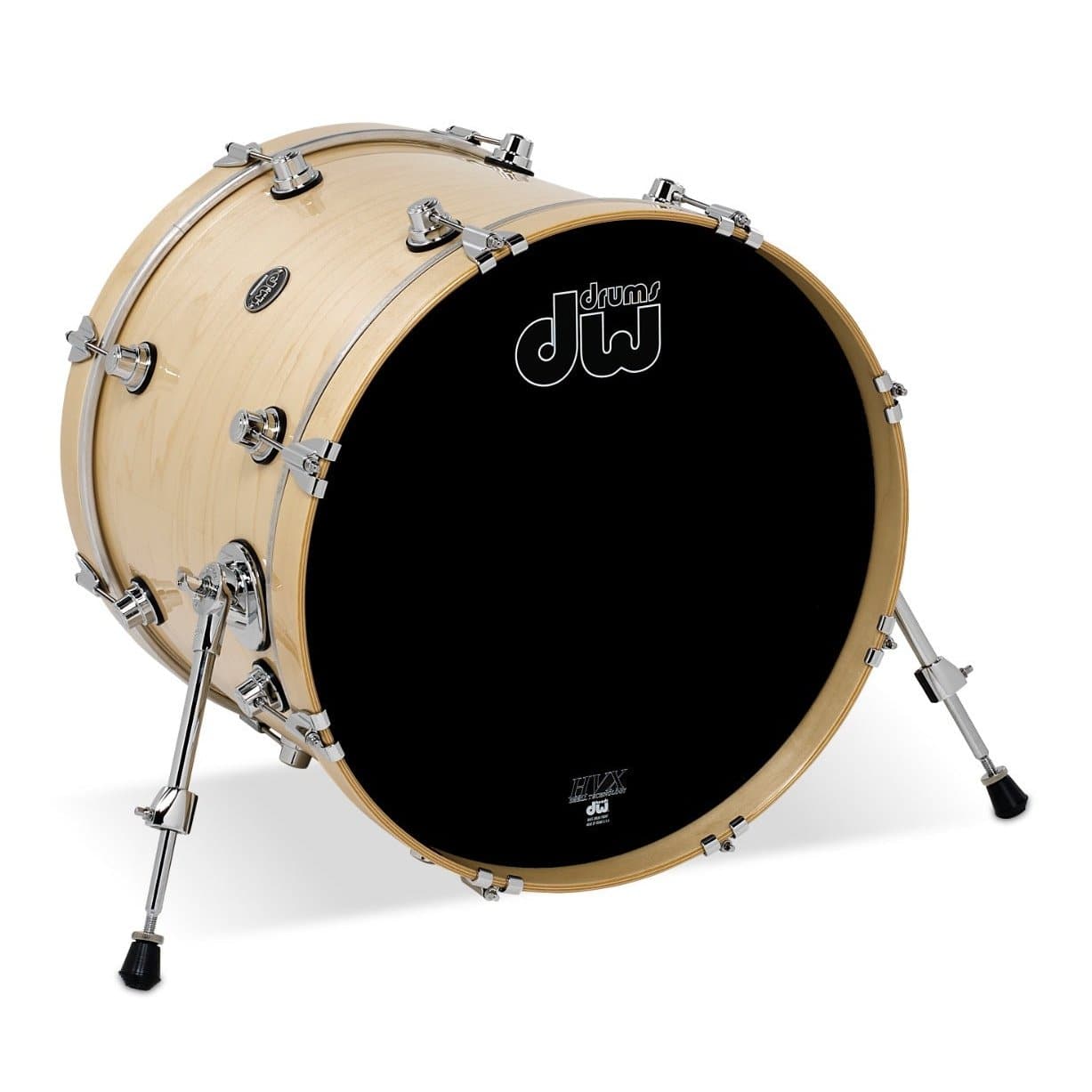 DW Performance Bass Drum 20x16 Natural Lacquer