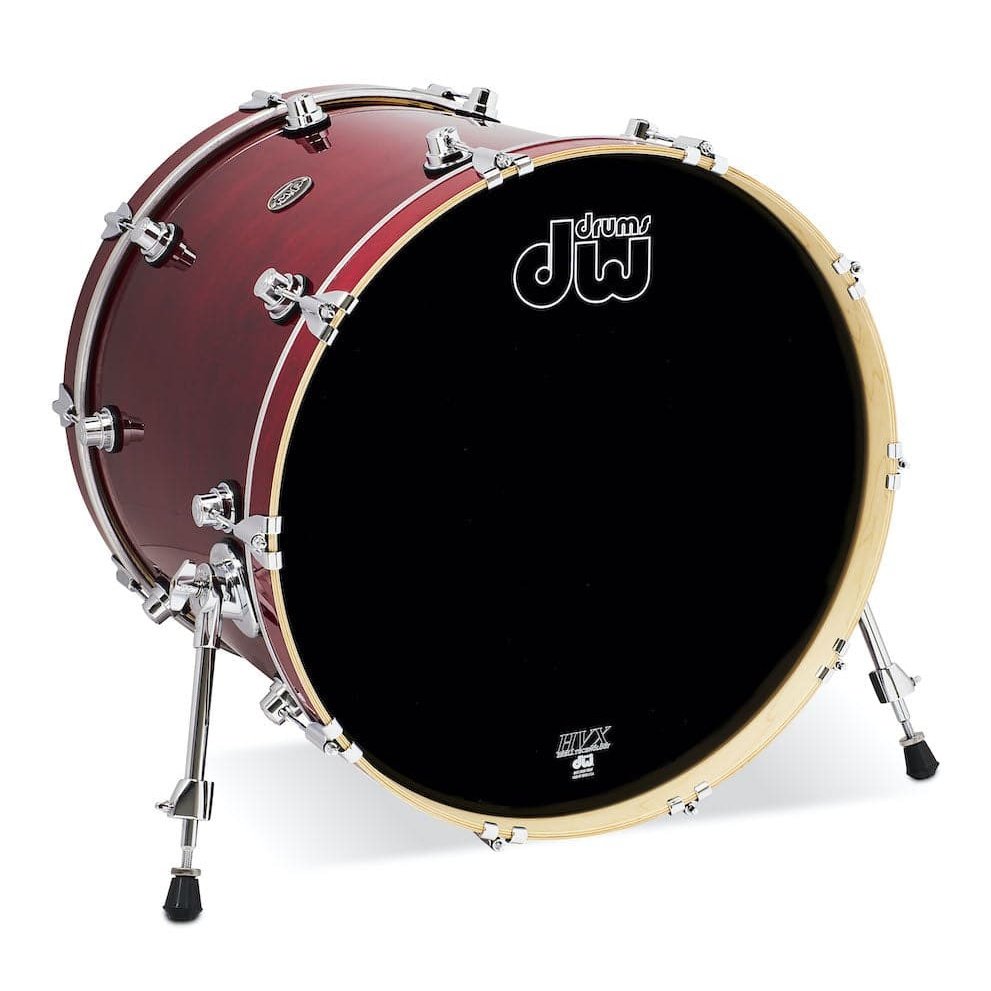 DW Performance Bass Drum 22x18 Cherry Stain