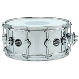 DW Performance Chrome Over Steel Snare Drum 14x6.5