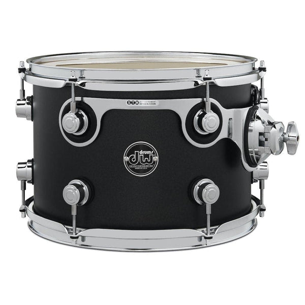 DW Performance Series 12x8 Tom - Hard Satin Charcoal Metallic