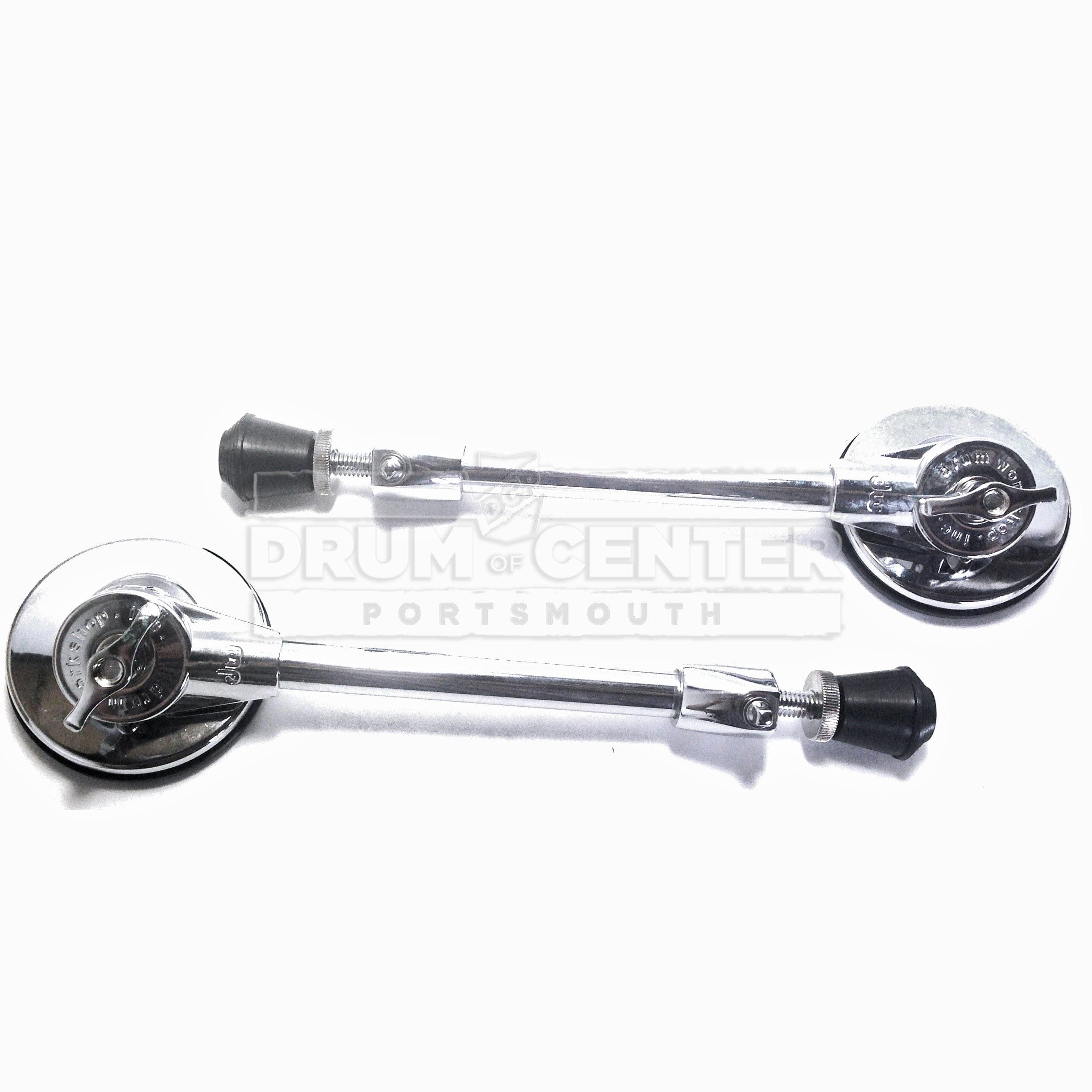 DW DRSP1220CRL Bass Drum Spur Set (Pair) Chrome, Long