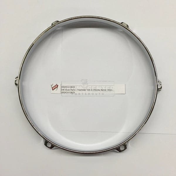 DW DRSPCH10BCR Truehoop 10In 6 Chrome Batter 3mm