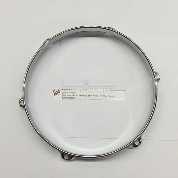 DW DRSPCH10CR Truehoop, 10In, 6 Ears, Chrome 1.6mm