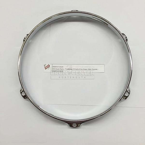 DW DRSPCH10SCR Truehoop, 10", 6-Lug, Snare Side Chrome