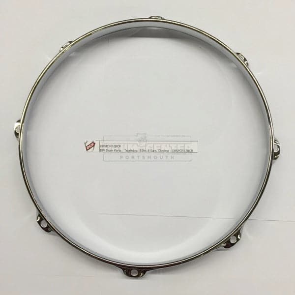 DW Drum Parts : Truehoop, 12In, 8 Ears, Chrome