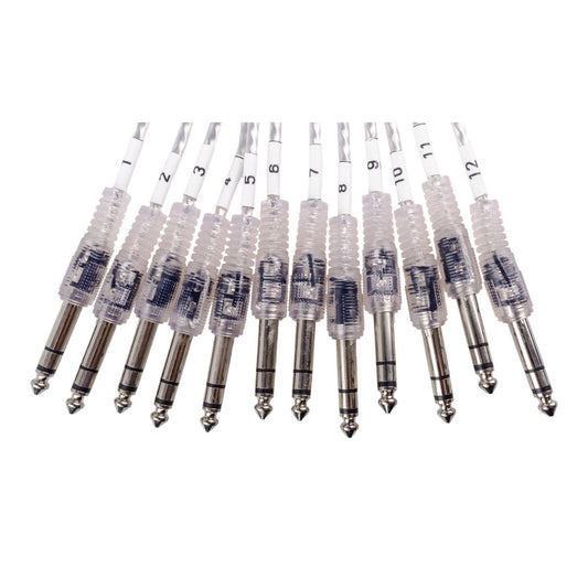 Drum-Tec Multicore Transparent Drum Trigger Cable Set