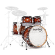 Drum-Tec Pro 3 Series 4pc E-Drum Set w/22" BD Brown Sunburst