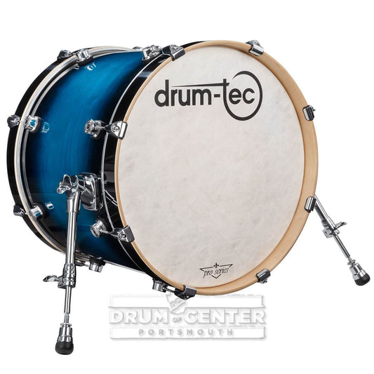 Drum-Tec Pro 3 Series E-Bass Drum 20x16 Blue Burst
