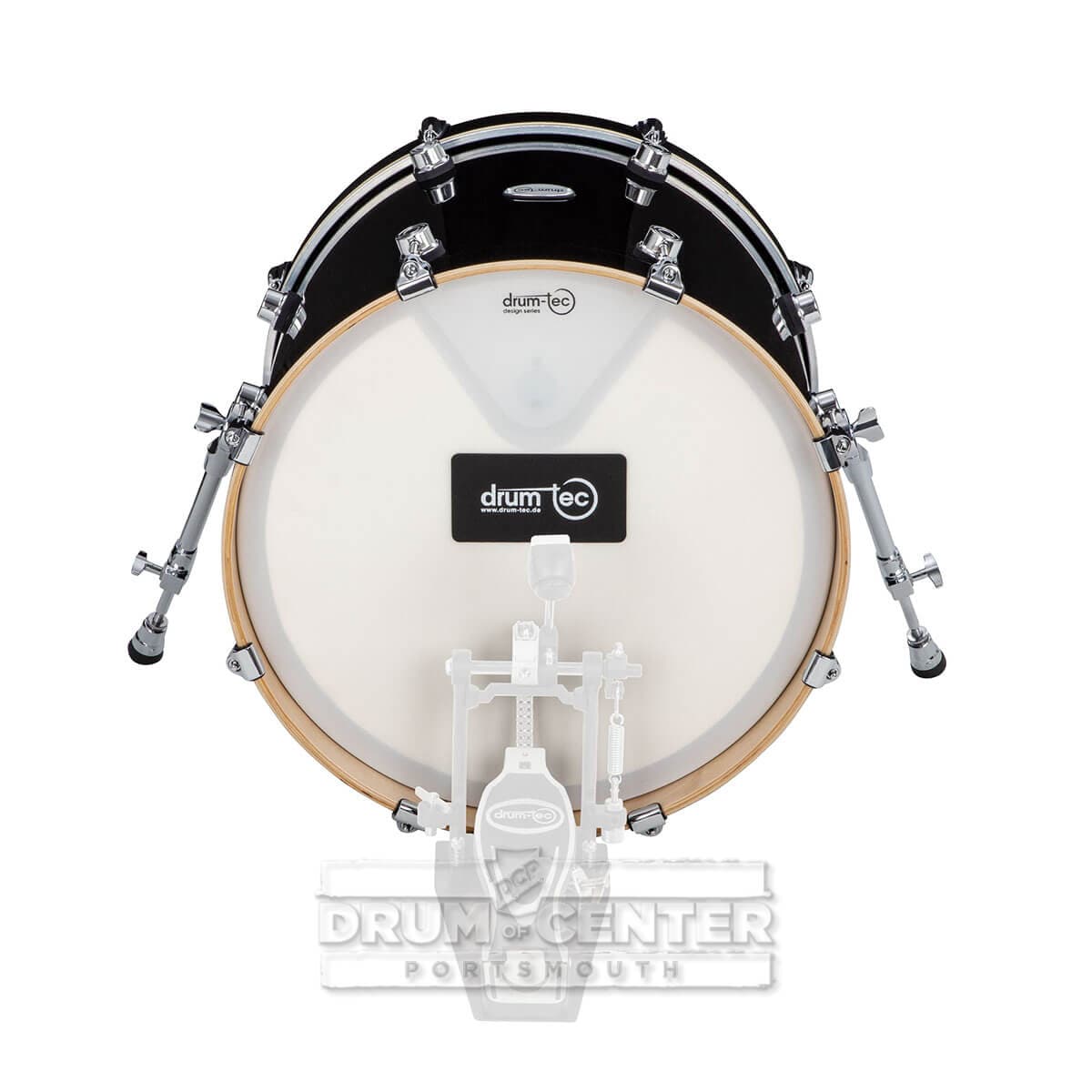 Drum-Tec Pro 3 Series E-Bass Drum 20x16 Piano Black