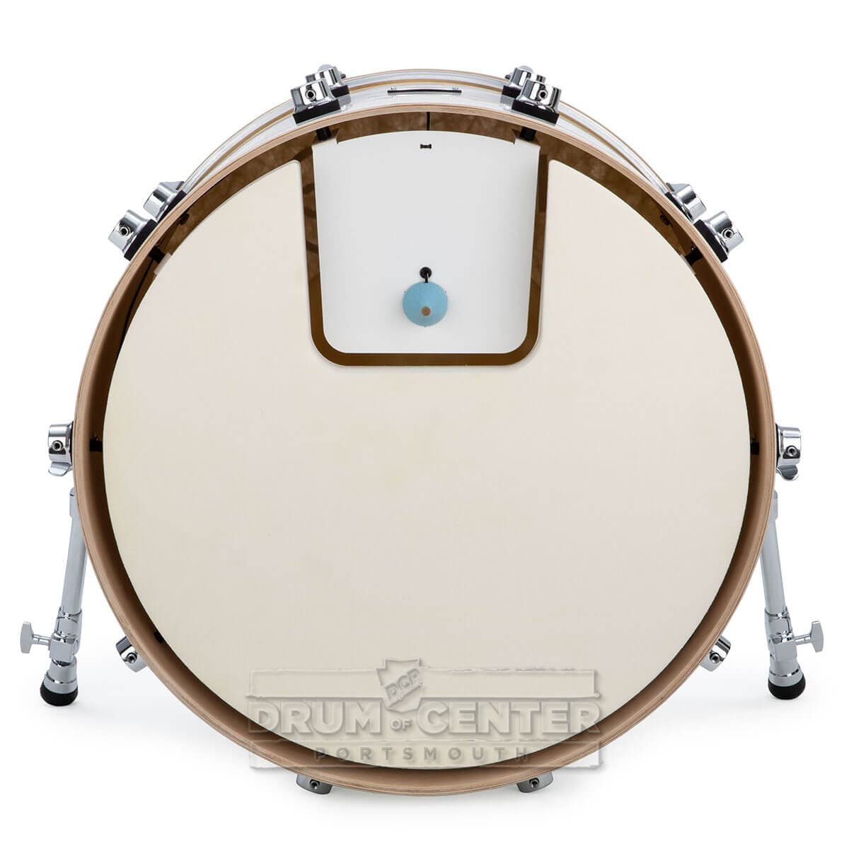 Drum-Tec Pro 3 Series E-Bass Drum 22x16 Piano White