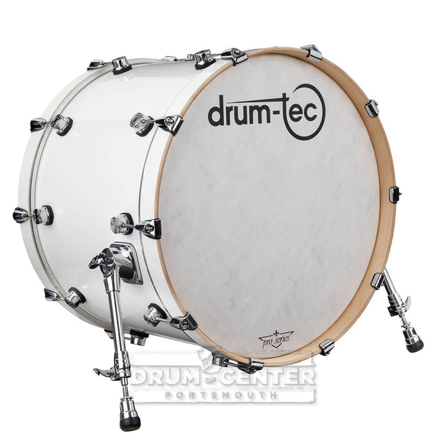 Drum-Tec Pro 3 Series E-Bass Drum 22x16 Piano White