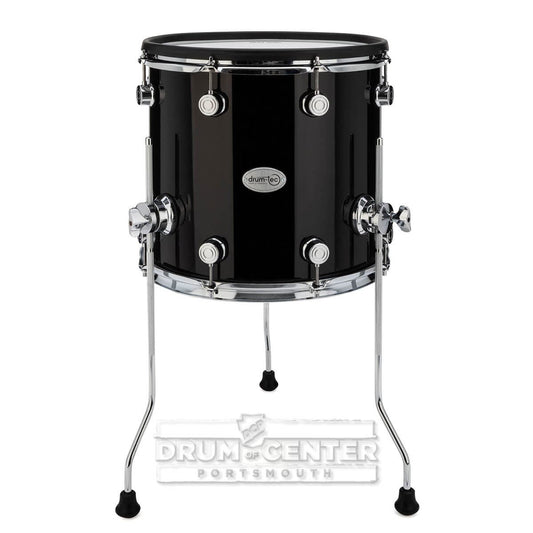 Drum-Tec Pro 3 Series E-Floor Tom 14x13 Piano Black