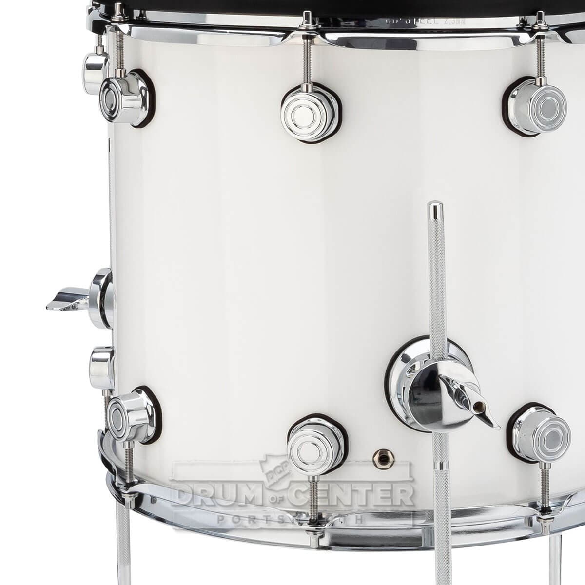 Drum-Tec Pro 3 Series E-Floor Tom 14x13 Piano White