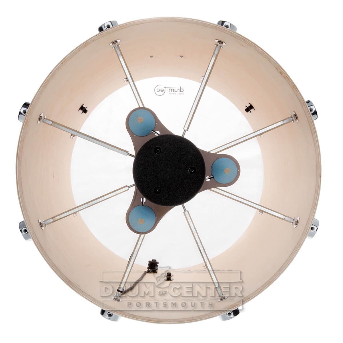 Drum-Tec Pro 3 Series E-Floor Tom 16x15 Piano White
