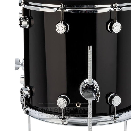Drum-Tec Pro 3 Series E-Floor Tom 16x15 Piano Black