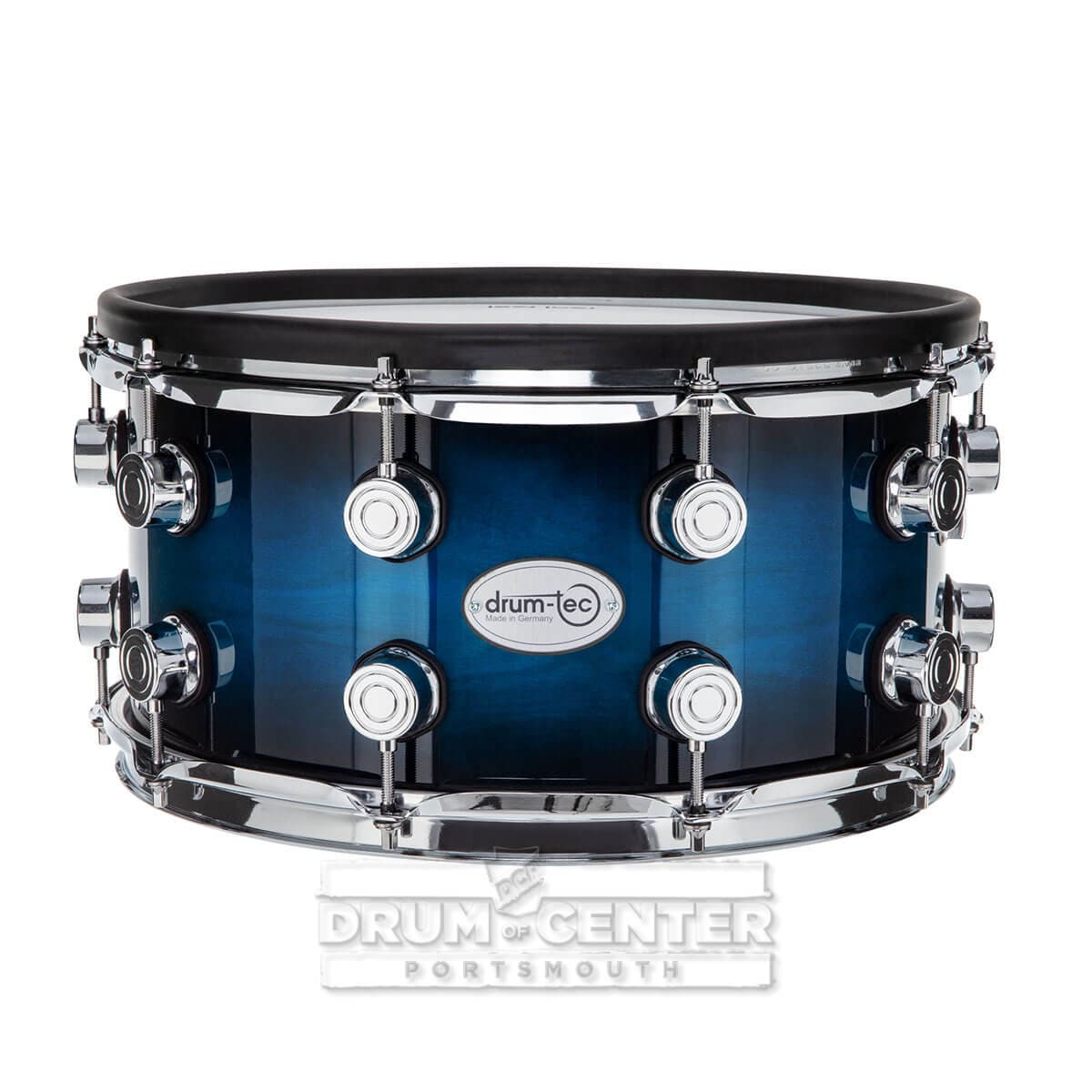 Drum-Tec Pro 3 Series E-Snare Drum 14x7 Blue Burst