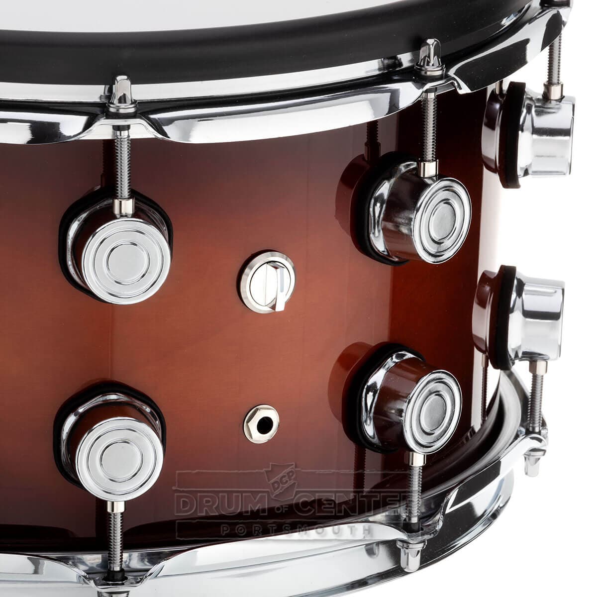 Drum-Tec Pro 3 Series E-Snare Drum 14x7 Brown Sunburst