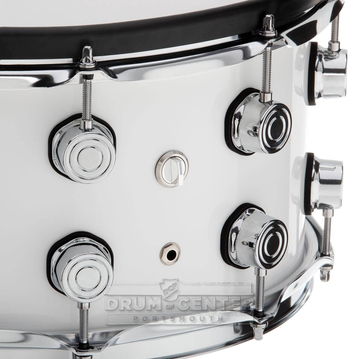 Drum-Tec Pro 3 Series E-Snare Drum 14x7 Piano White